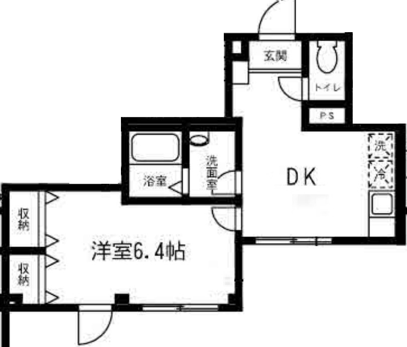 コトー中野の間取り