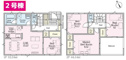 【間取り】 | 沼津市大諏訪　2号棟　間取り図