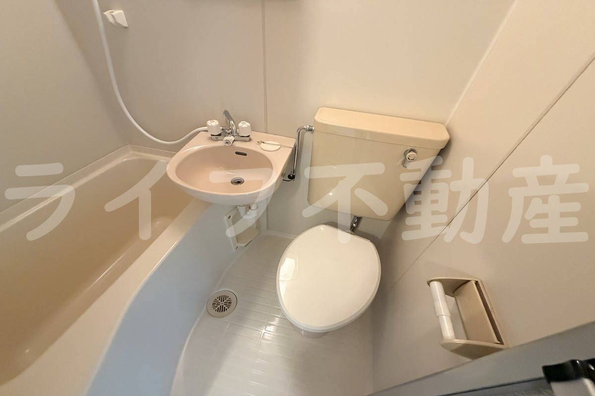ハイツ津田のトイレ|コンパクトで使いやすいトイレです