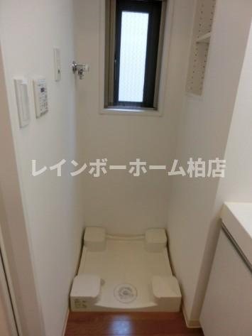 特典：仲介手数料が無料です!!の設備|室内洗濯機置き場です