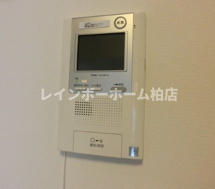 特典：仲介手数料が無料です!!のセキュリティ|モニタ付インターホンです