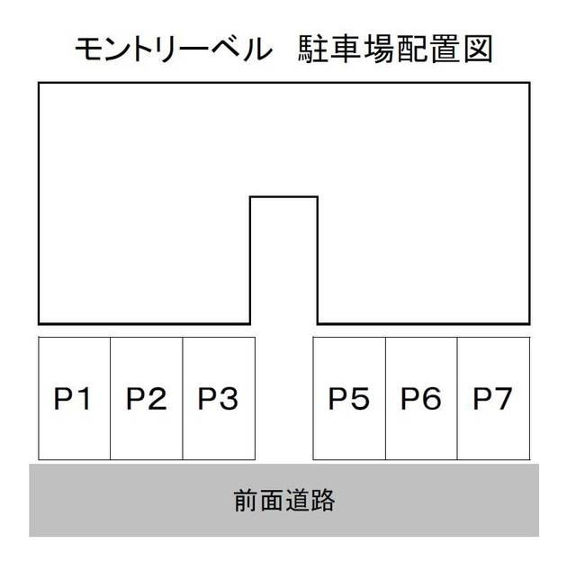 モントリーベルの区画図