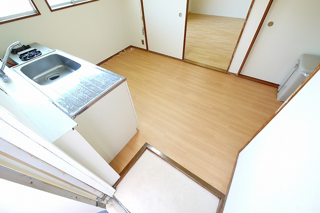 池田アパートの玄関