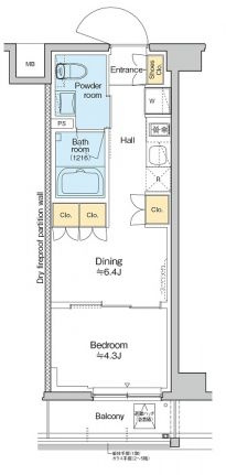【間取り】 | RESIDENCE KOENJI