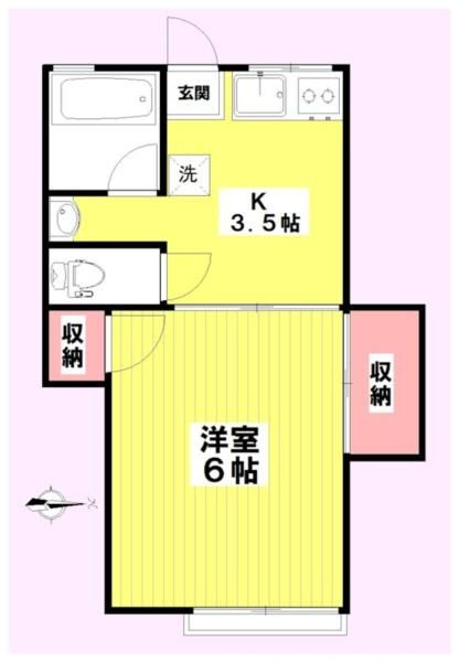第三矢崎コートの間取り