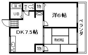 【間取り】 | 桐山ハイツ