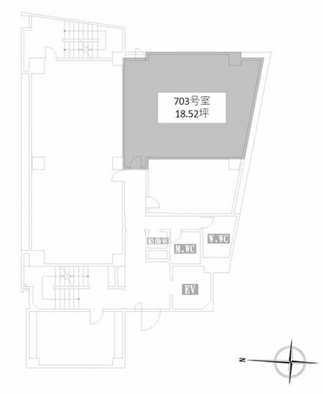 若杉大阪駅前ビルの間取り