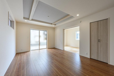 【居間・リビング】 | 厚木市愛甲東　限定１棟　新築住宅