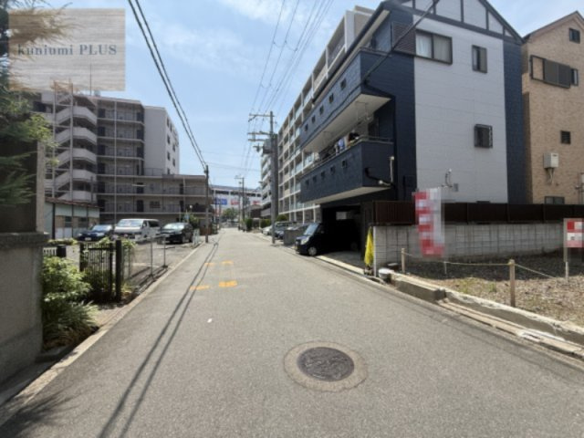 大阪市城東区野江1丁目の前面道路含む現地写真