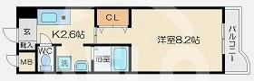 ローズコーポ本町の間取り|ローズコーポ本町　間取り