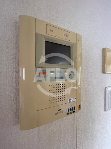 リーガルタワー船場のセキュリティ|リーガルタワー船場　TVモニター付きインターホン
