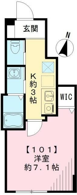 フィカーサ　スズキの間取り