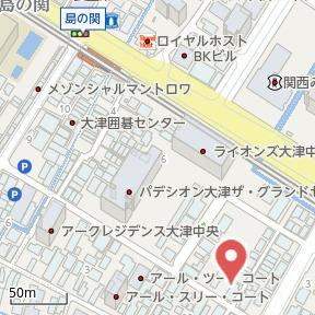 【地図】 | アークリード大津中央