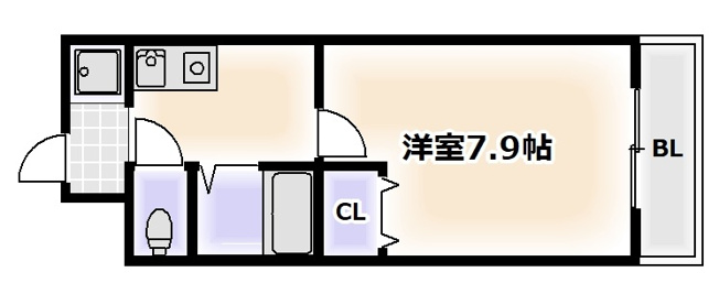 【間取り】 | ラフィーネ北島