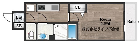 アドバンス大阪バレンシアの間取り