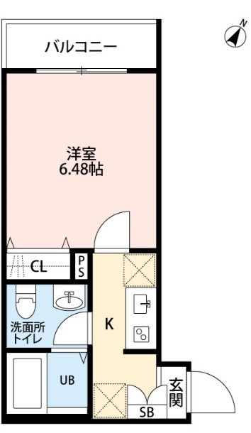 Rainbow蕨の間取り