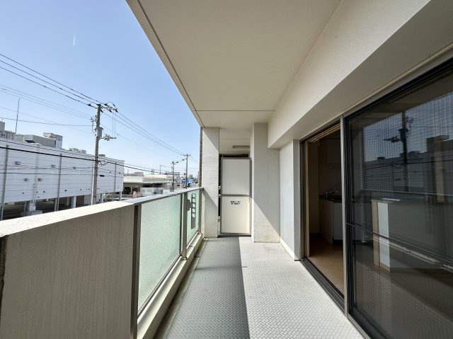 ベルカント札場のバルコニー