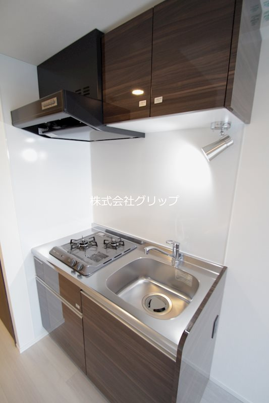 横浜市西区久保町の賃貸マンションのキッチン