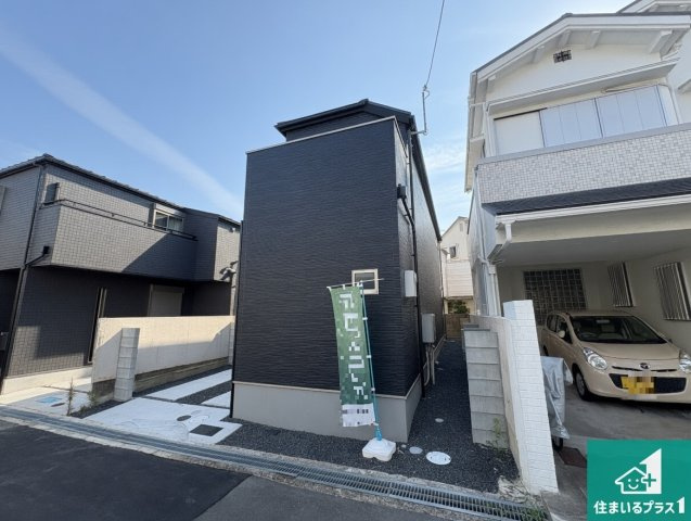 豊中市上野東　第1期　新築一戸建ての外観|安心の10年保証！外観を美しく保ち、雨水で汚れを落とします！気になることがありましたら、お気軽にお問い合わせください！