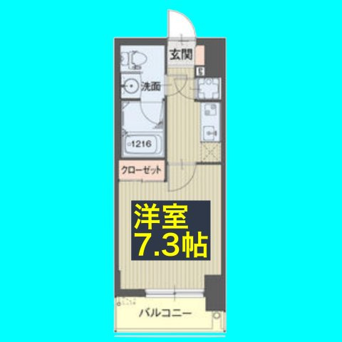 ライブコート泉の間取り