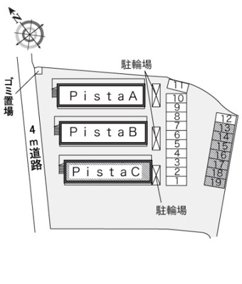 【エントランス】 | レオパレスＰｉｓｔａＣ