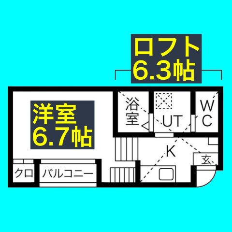 ESPACIO今池の間取り