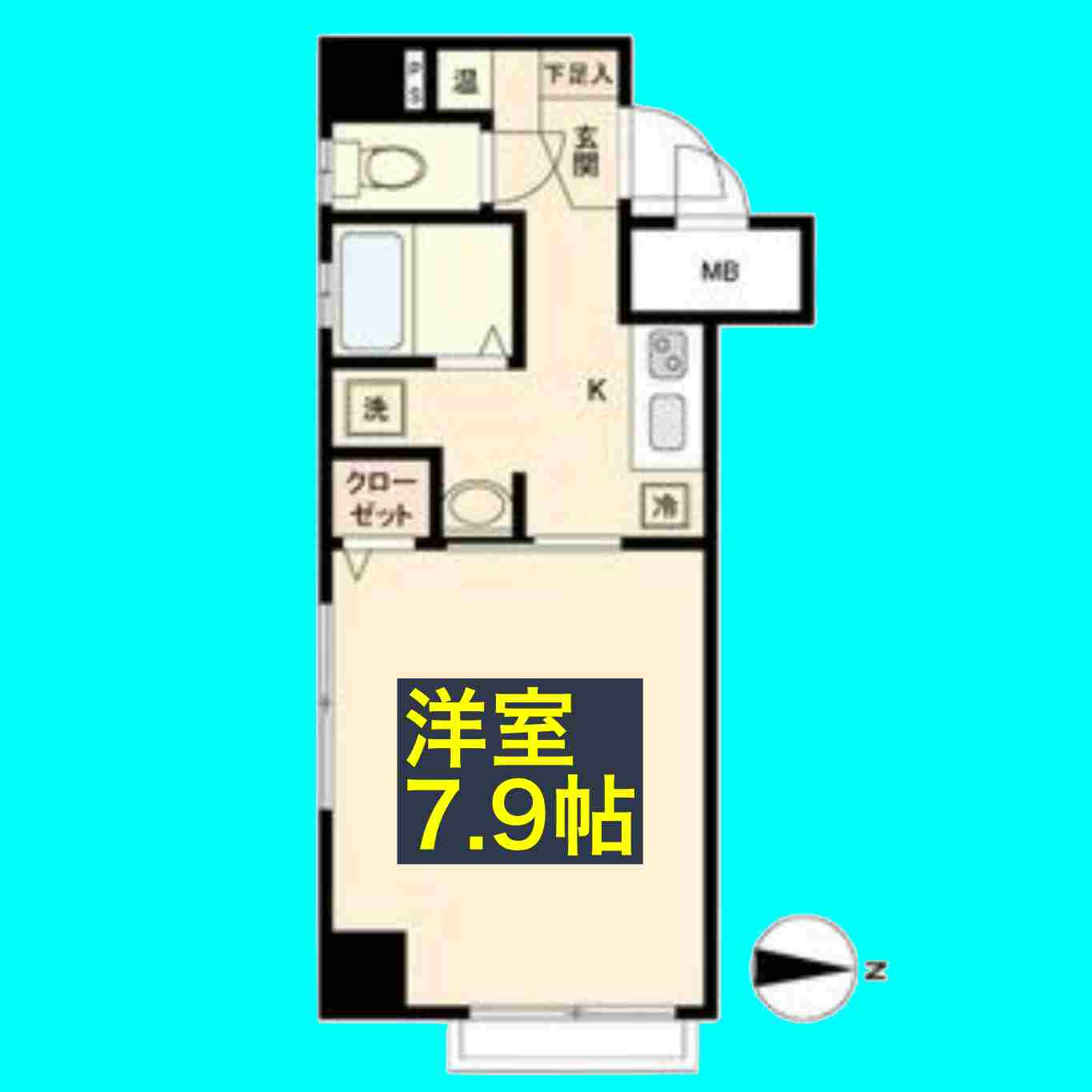 アーバンフラッツ伏見の間取り