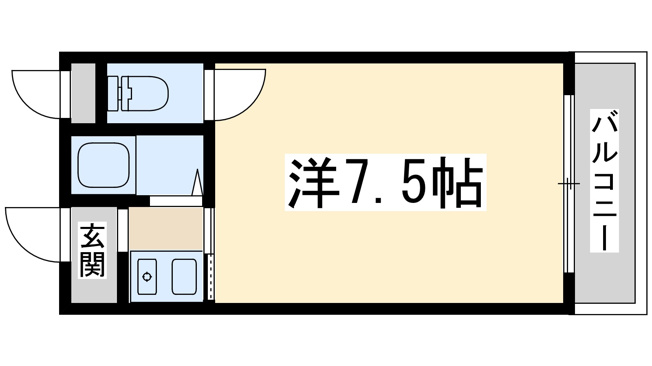 【間取り】 | サンライズハイツ2号館