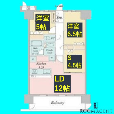 ラフィシア上前津の間取り