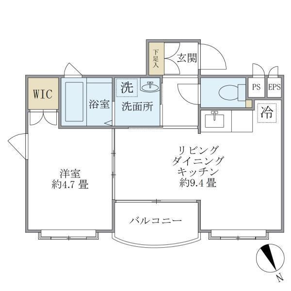 柳原池上マンションの間取り