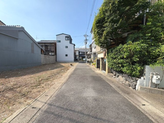 【前面道路含む現地写真】 | 右京区太秦石垣町　建築条件なし