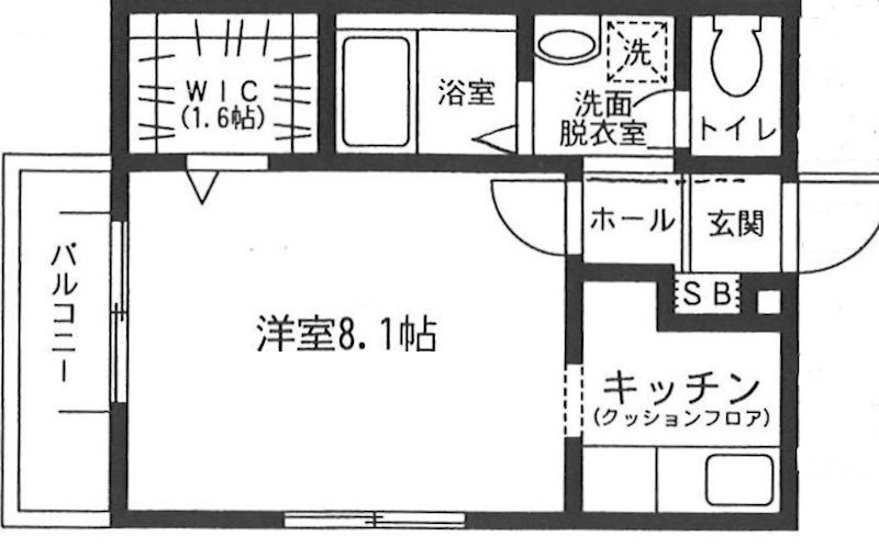 ドムスmaeda  の間取り|間取りです。