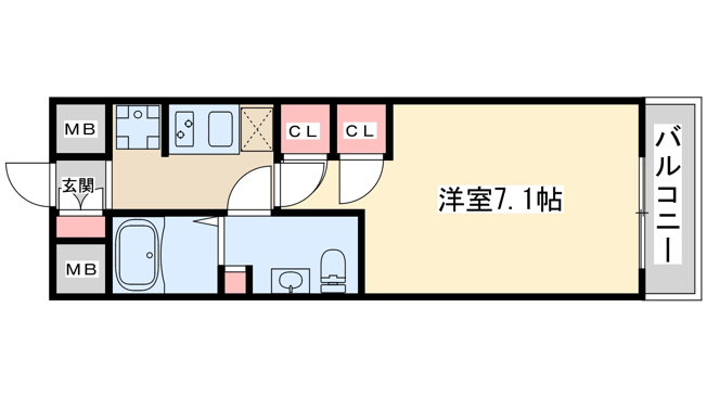 【間取り】 | ミュプレ江坂