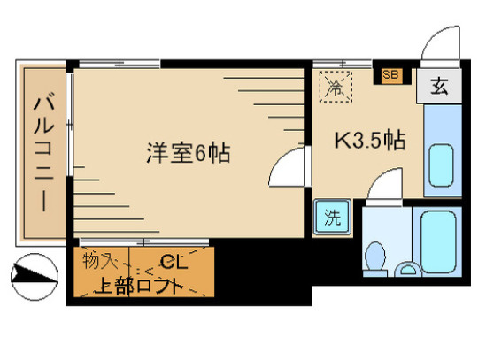 古川荘の間取り|お電話ですと、よりスムーズにご案内可能です！