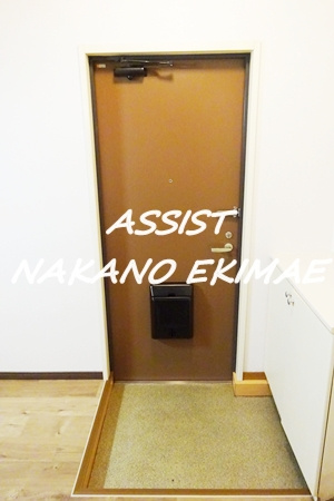 パールマンションISの玄関