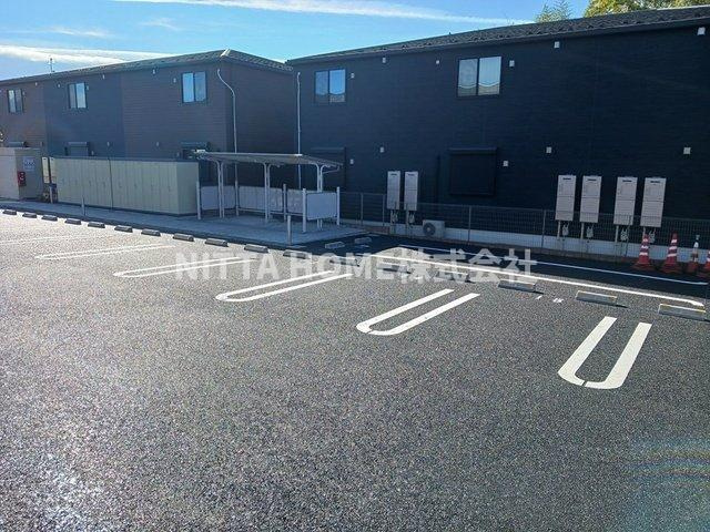 フロンティア　長田Ⅰの駐車場|敷地内に駐車場も完備！