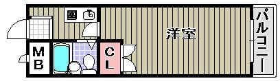 エクセレント羽衣の間取り