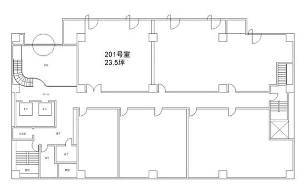 若杉グランドビル本館の間取り