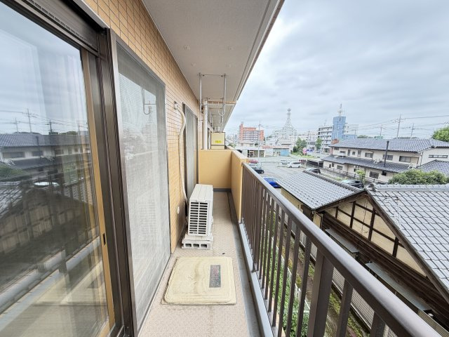 ダイアパレス前橋南町のバルコニー|■南面ワイドバルコニー