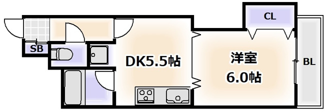 【間取り】 | リゾート天王寺