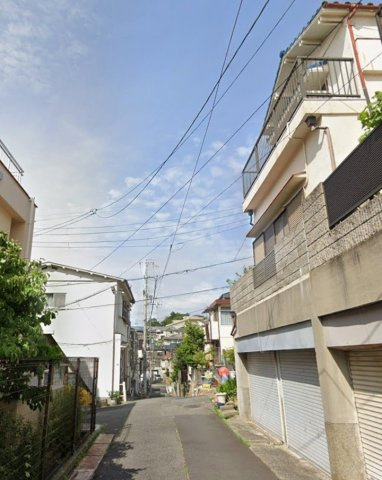 宮丘町1丁目の周辺|南東側　幅員約4ｍ