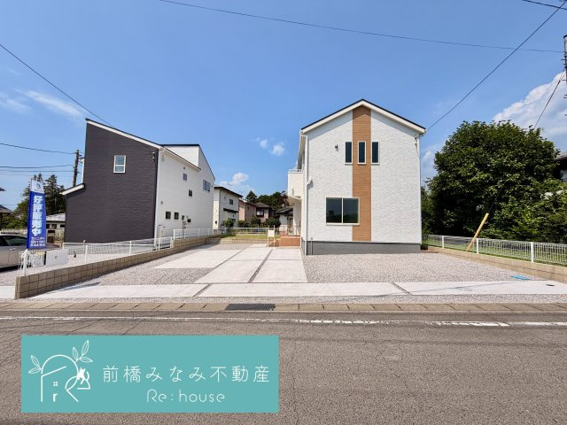 【新築】高崎市箕郷町西明屋　１号棟(全２棟)　リーブルガーデン　新築建売分譲の外観|物件の外観です