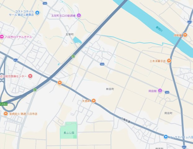 ★現地見学可能！★東近江市林田町　第1・2期　新築一戸建ての地図