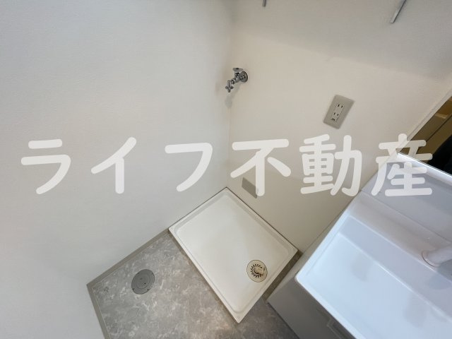 友井グレイスの洗面所|広い洗面スペース