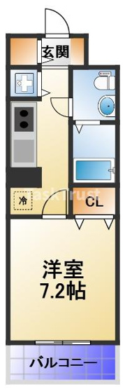 【間取り】 | アリビオ都島