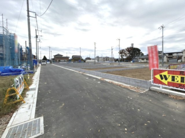 【前面道路含む現地写真】 | 久喜市西　新築戸建　全28棟　24号棟