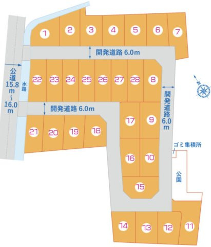 【地図】 | 久喜市西28区画　新築戸建　全28棟　1号棟