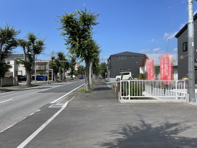 【前面道路含む現地写真】 | 久喜市西28区画　新築戸建　全28棟　1号棟