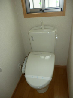 【トイレ】 | エコライフタウン本庄　Ｄ | ゆったりとした空間のトイレです