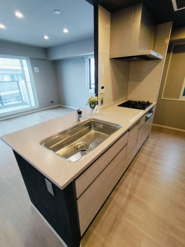 レーベン環状通東 THE RESIDENCEのキッチン|カウンター付の対面キッチン
